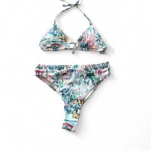 Phax Multicolored‎ Island Print Bikini